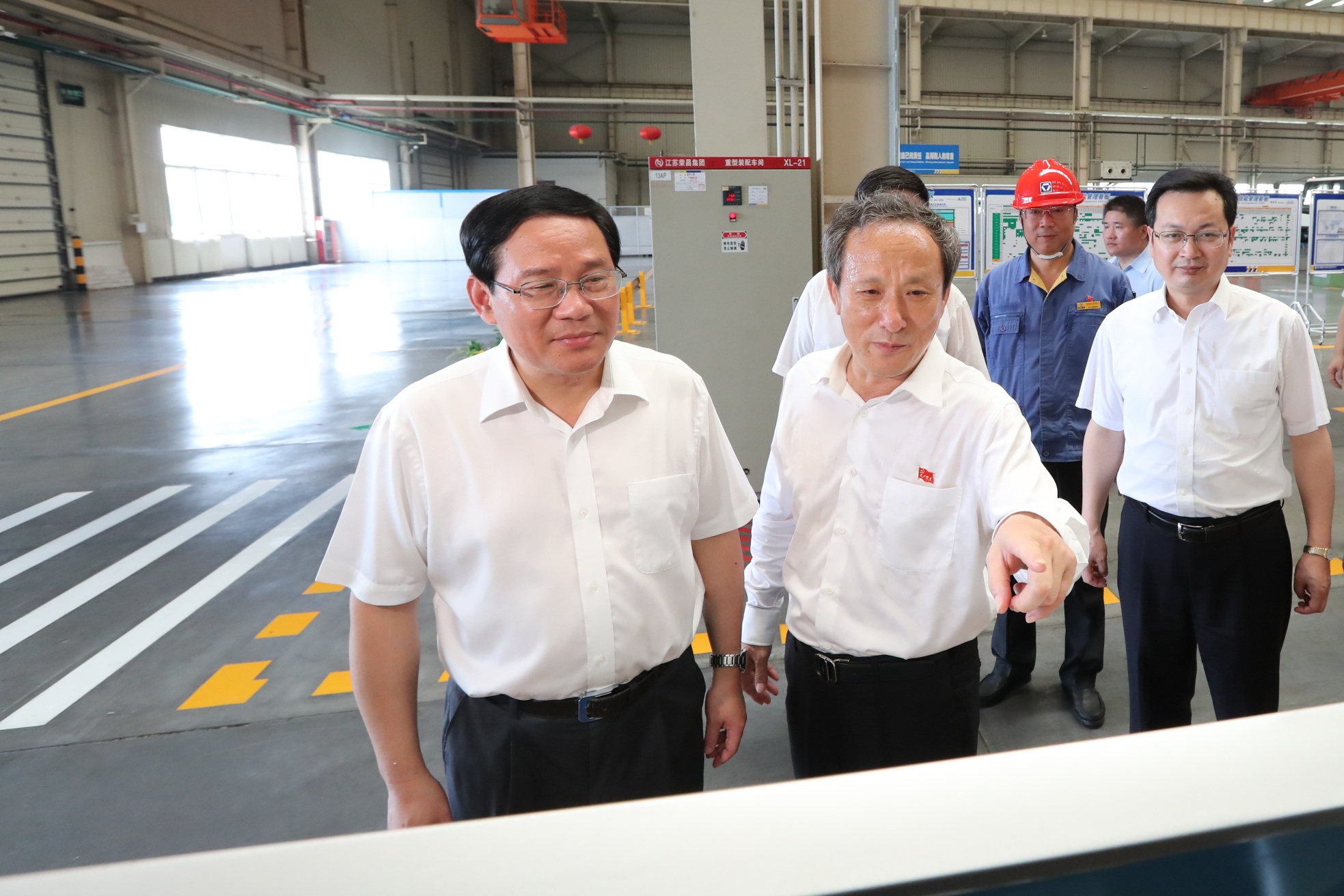 李强同志视察APP下载集团