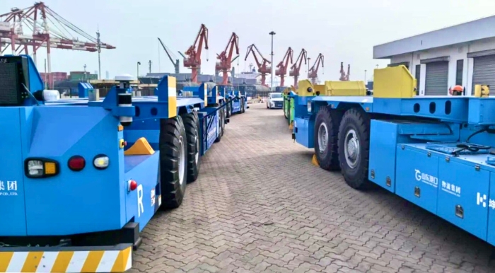 “机”中生智，在线押球(中国)唯一官方网站agv设备大展身手~