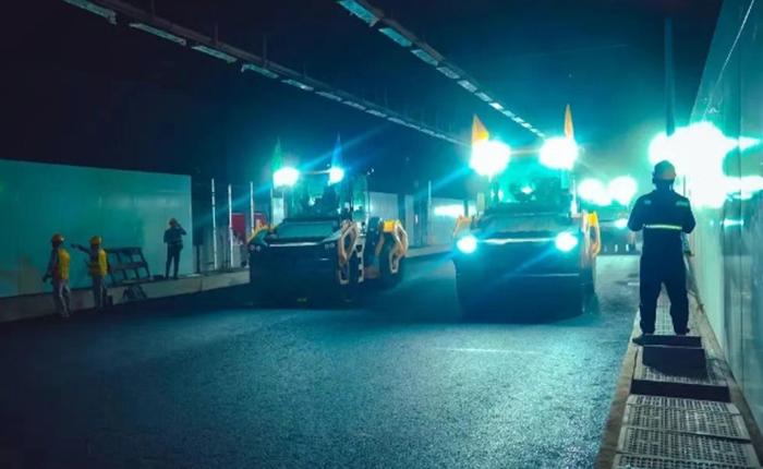 智慧赋能，万事顺“隧” | 在线押球(中国)唯一官方网站道路机械攻克隧道施工场景难题